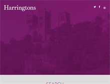 Tablet Screenshot of harringtonsdurham.com
